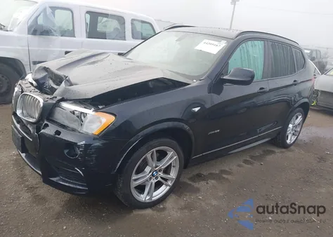 2014 BMW X3 xDrive35I из США, поврежденный, VIN 5UXWX7C52EL983869